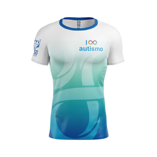 Camiseta de manga curta homem - Dia Internacional do Autismo 2025