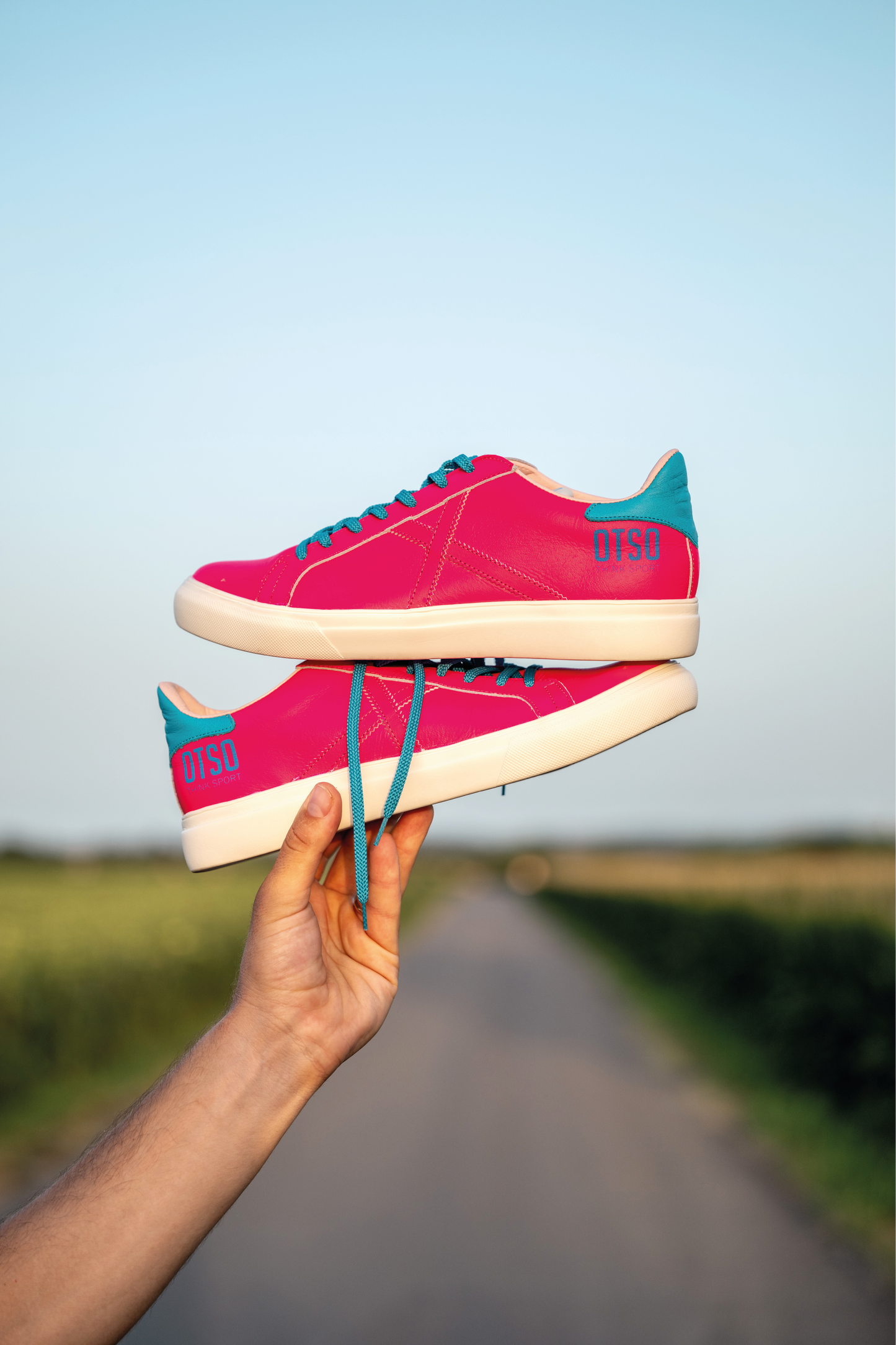 Sneakers OTSO X Munich Rose Magenta - Femme