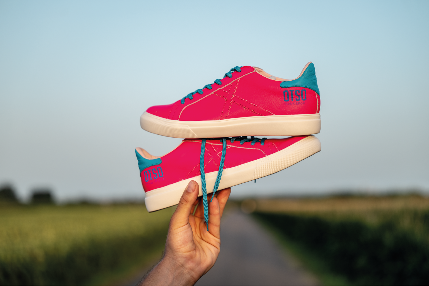 Sneakers OTSO X Munich Rose Magenta - Femme