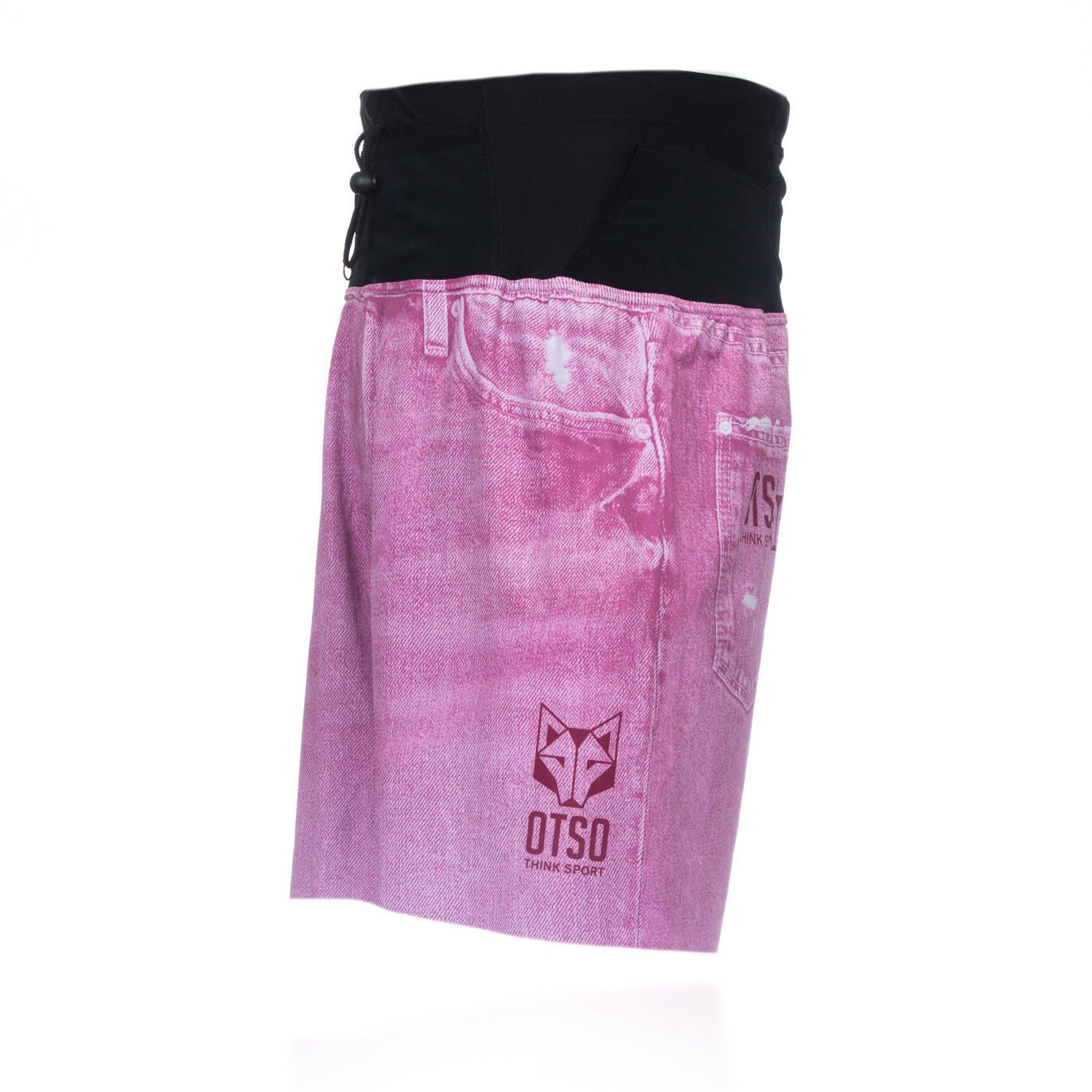 Pantaloncini - Jeans rosa