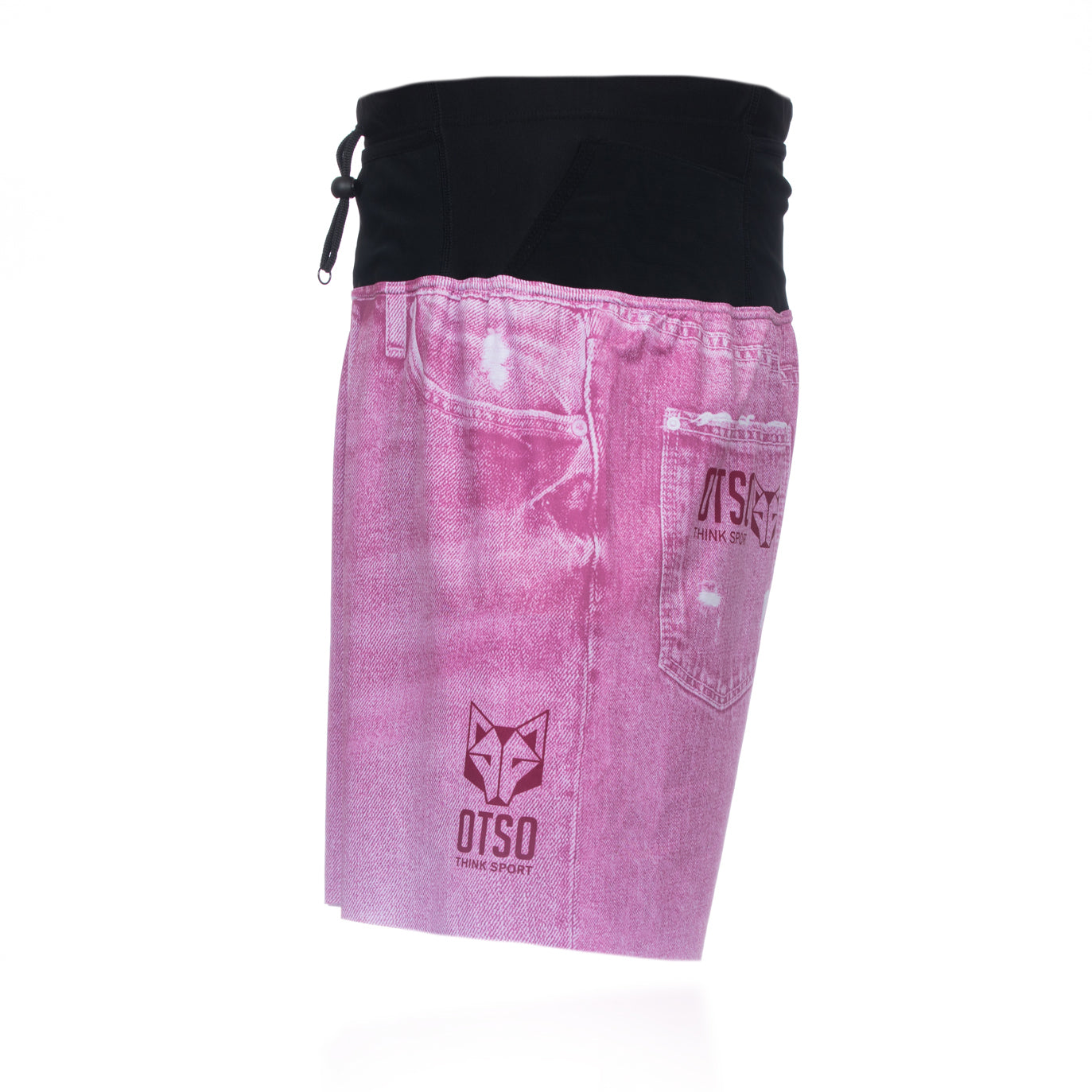 Pantaloncini - Jeans rosa