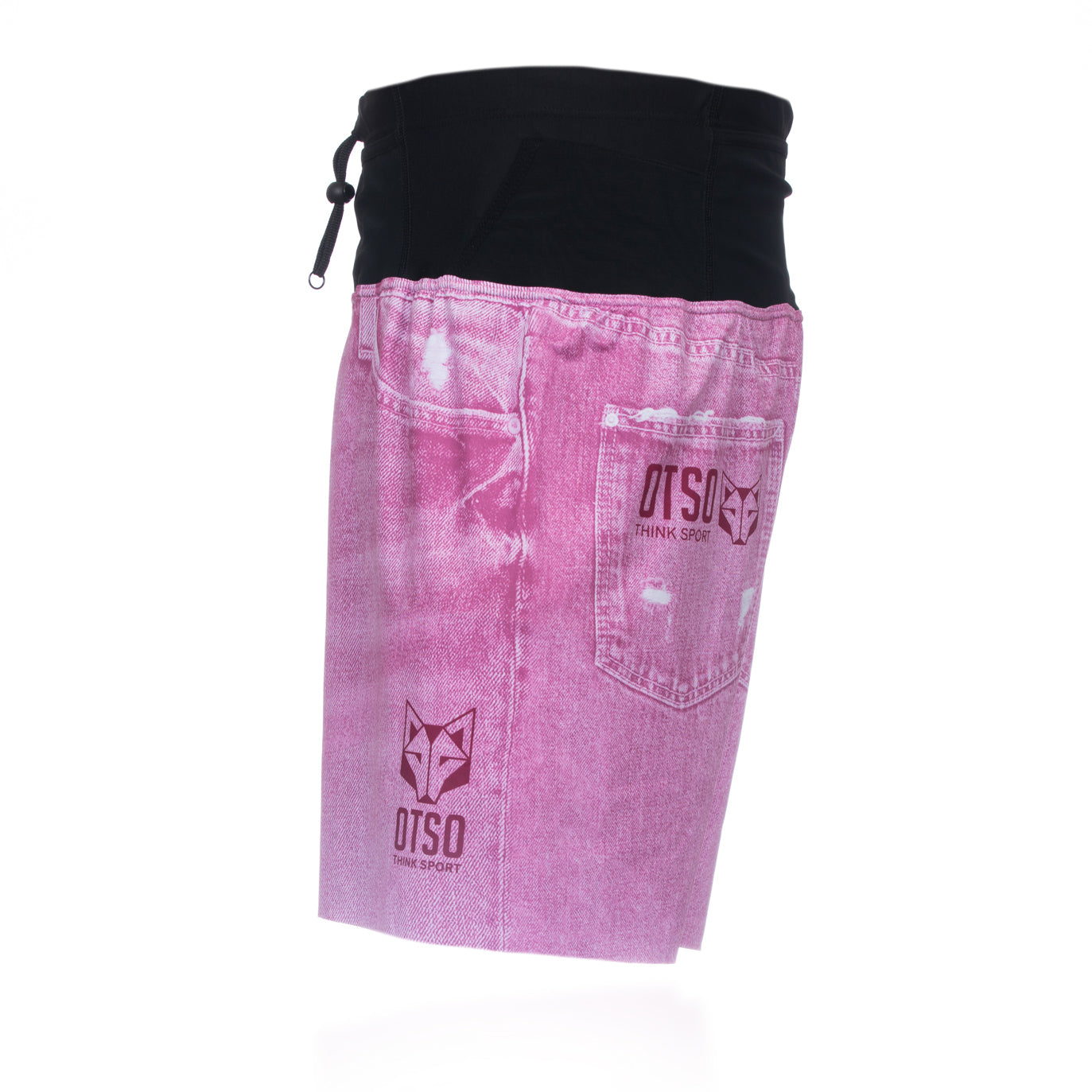 Pantaloncini - Jeans rosa