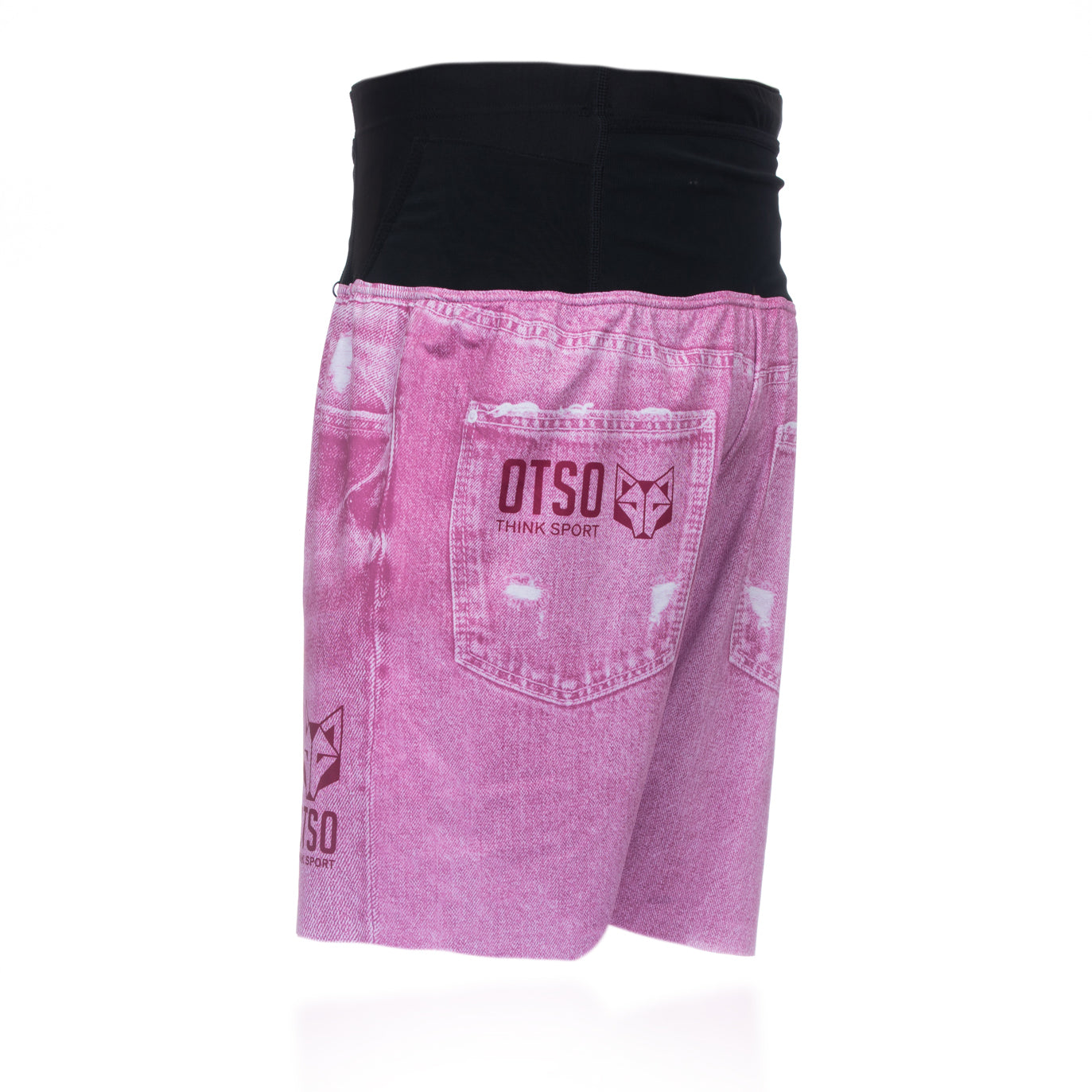 Pantaloncini - Jeans rosa