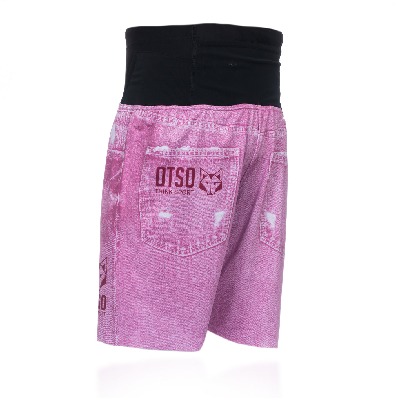 Pantaloncini - Jeans rosa