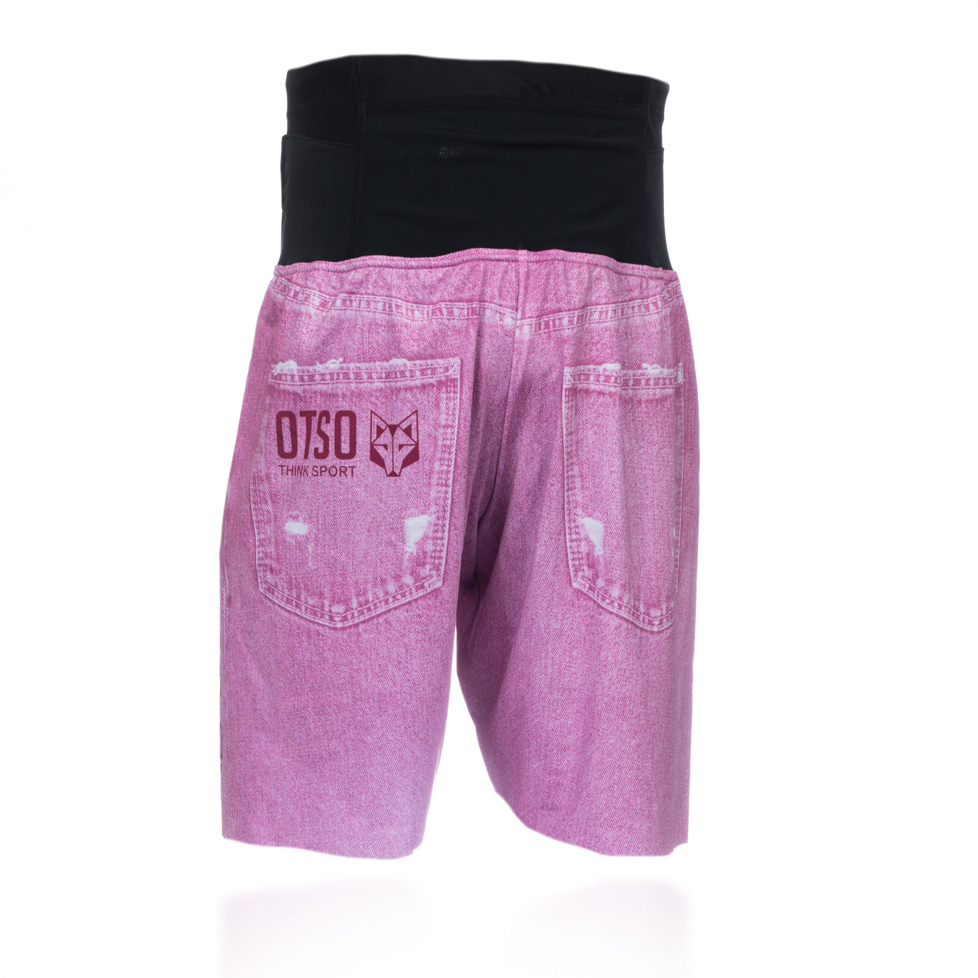Pantaloncini - Jeans rosa