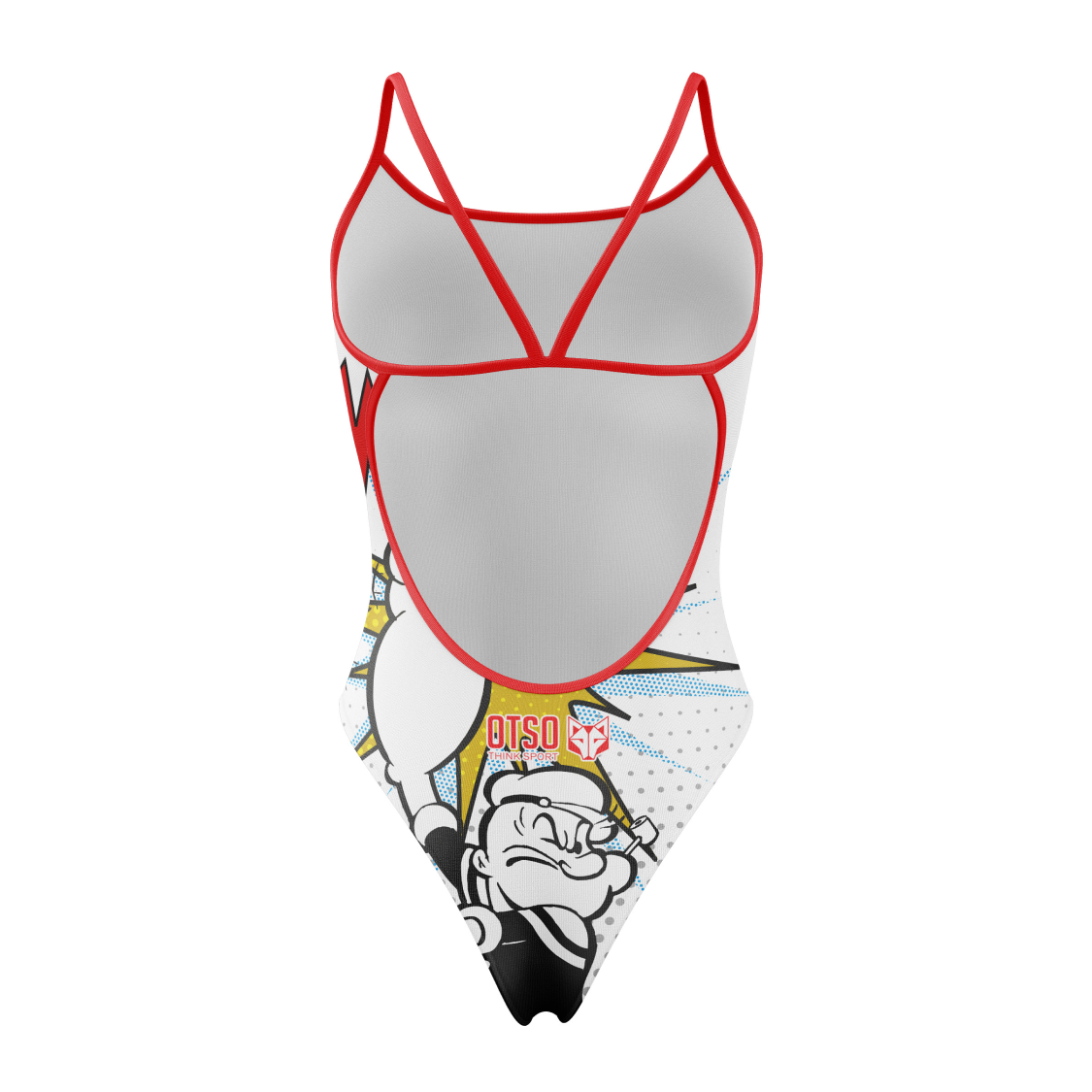 Women's swimsuit - Popeye Pop Art