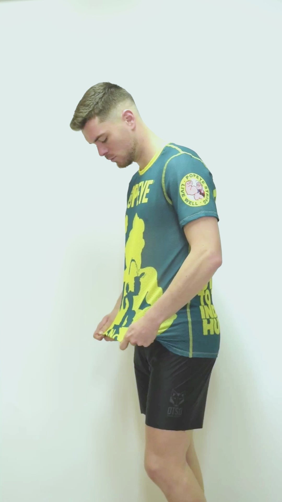 Camiseta manga corta hombre - Popeye Strong (Outlet)
