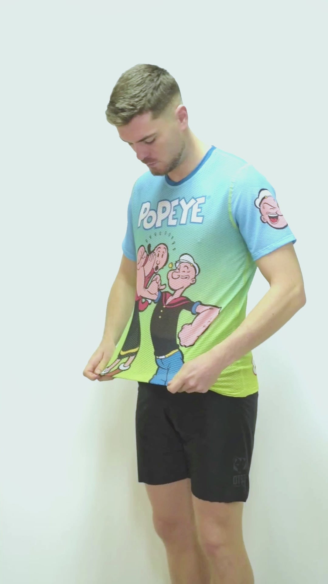 Camiseta manga corta hombre - Popeye & Olive (Outlet)