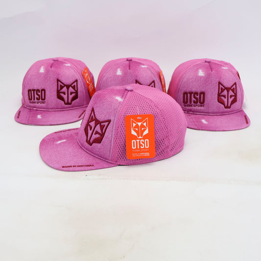 Boné snapback - Azul Elétrico e Branco