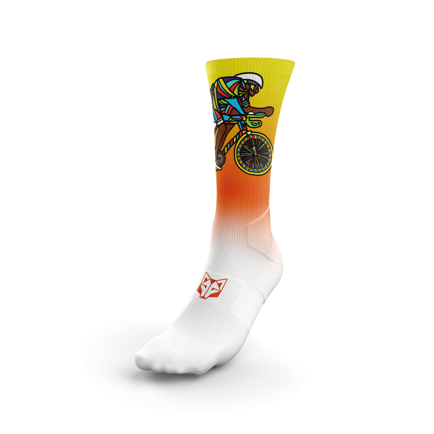 Chaussettes sublimées - Time to tri Man Bike