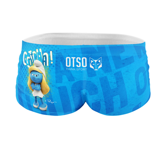 Men's trunk swimsuit - We Smurf You (Outlet)