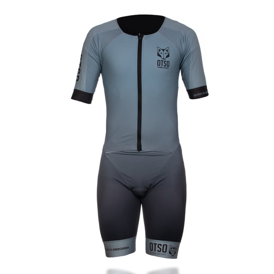 Mono de triatlón hombre - Grey & Black (Outlet)