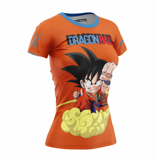 T-shirt manches courtes femme - Dragon Ball Kintoun