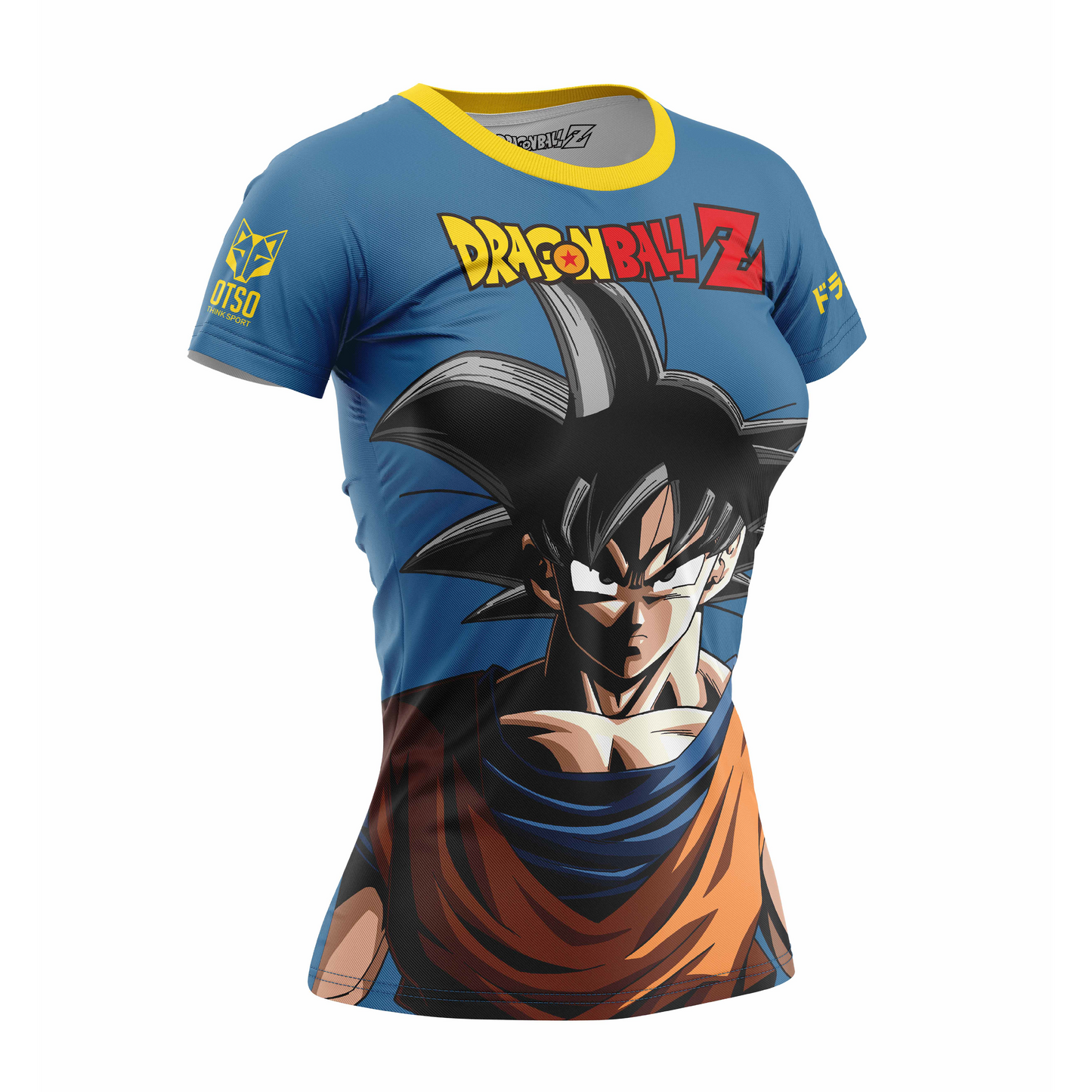 Camiseta feminina de manga curta - Dragon Ball Z Goku