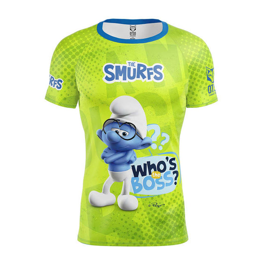 Men's Short Sleeve Shirt Smurfs Boss