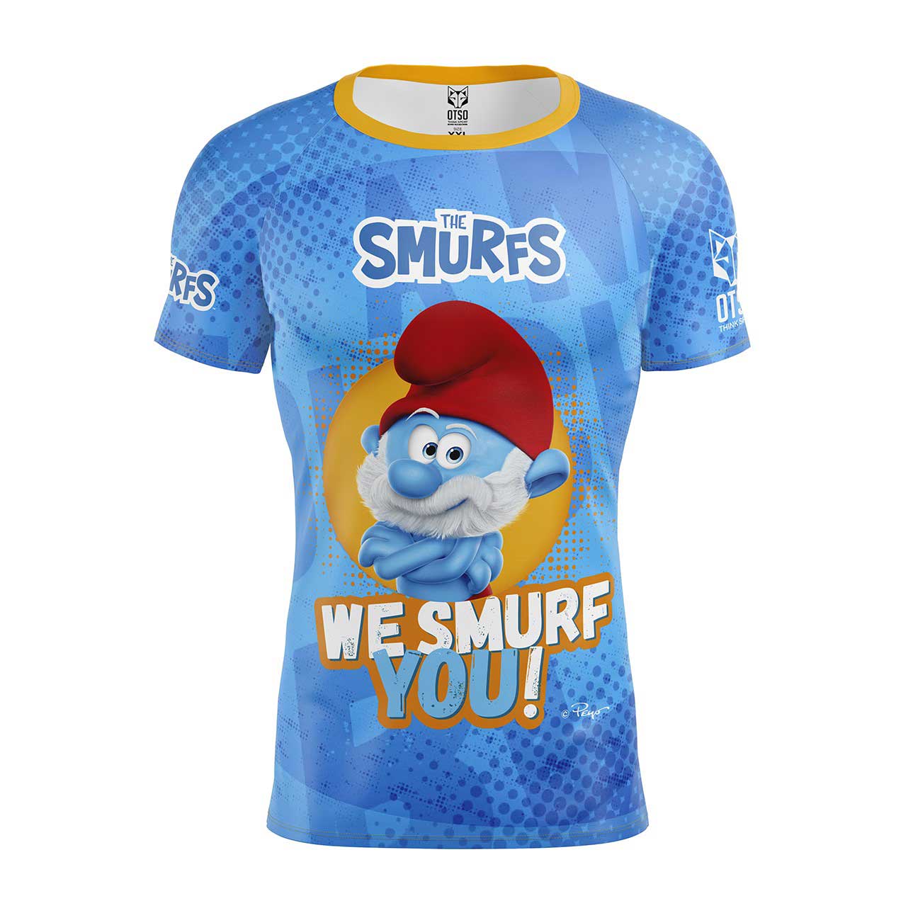 Camiseta manga curta masculina We Smurf You!