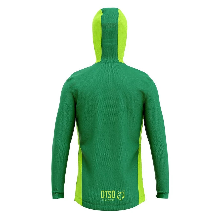 Fluo green hoodie hotsell