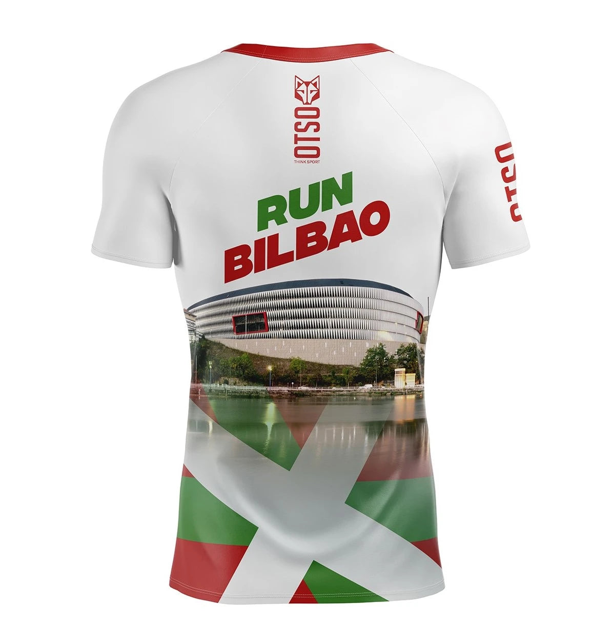 Camiseta Manga Corta Hombre Run Bilbao (Outlet)