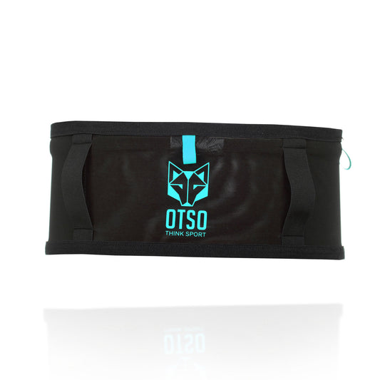 Cinturón de correr unisex - Black & Turquoise