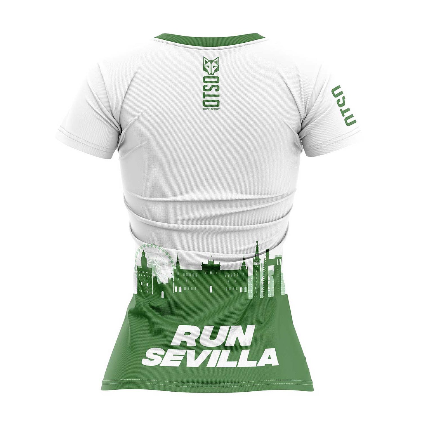 Camiseta Manga Corta Mujer Run Sevilla (Outlet)