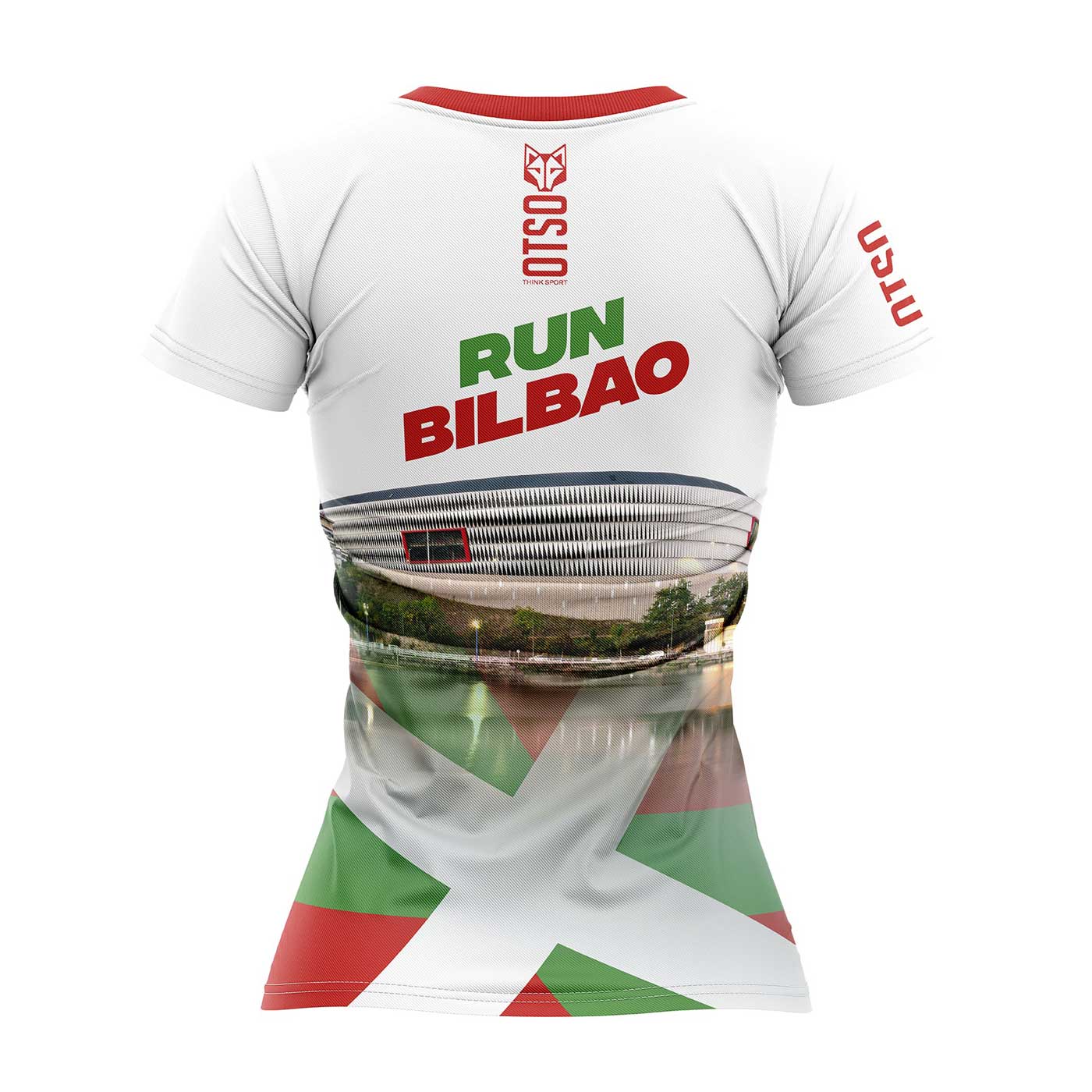 Camiseta manga corta mujer - Run Bilbao (Outlet)
