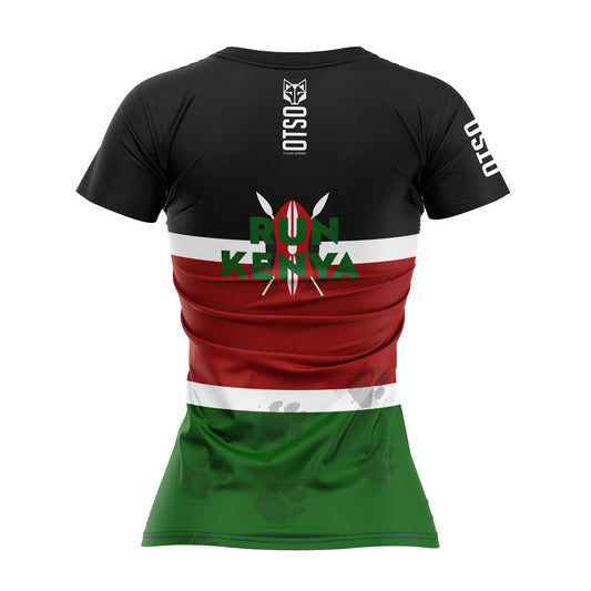 Camiseta manga corta mujer - Run Kenya