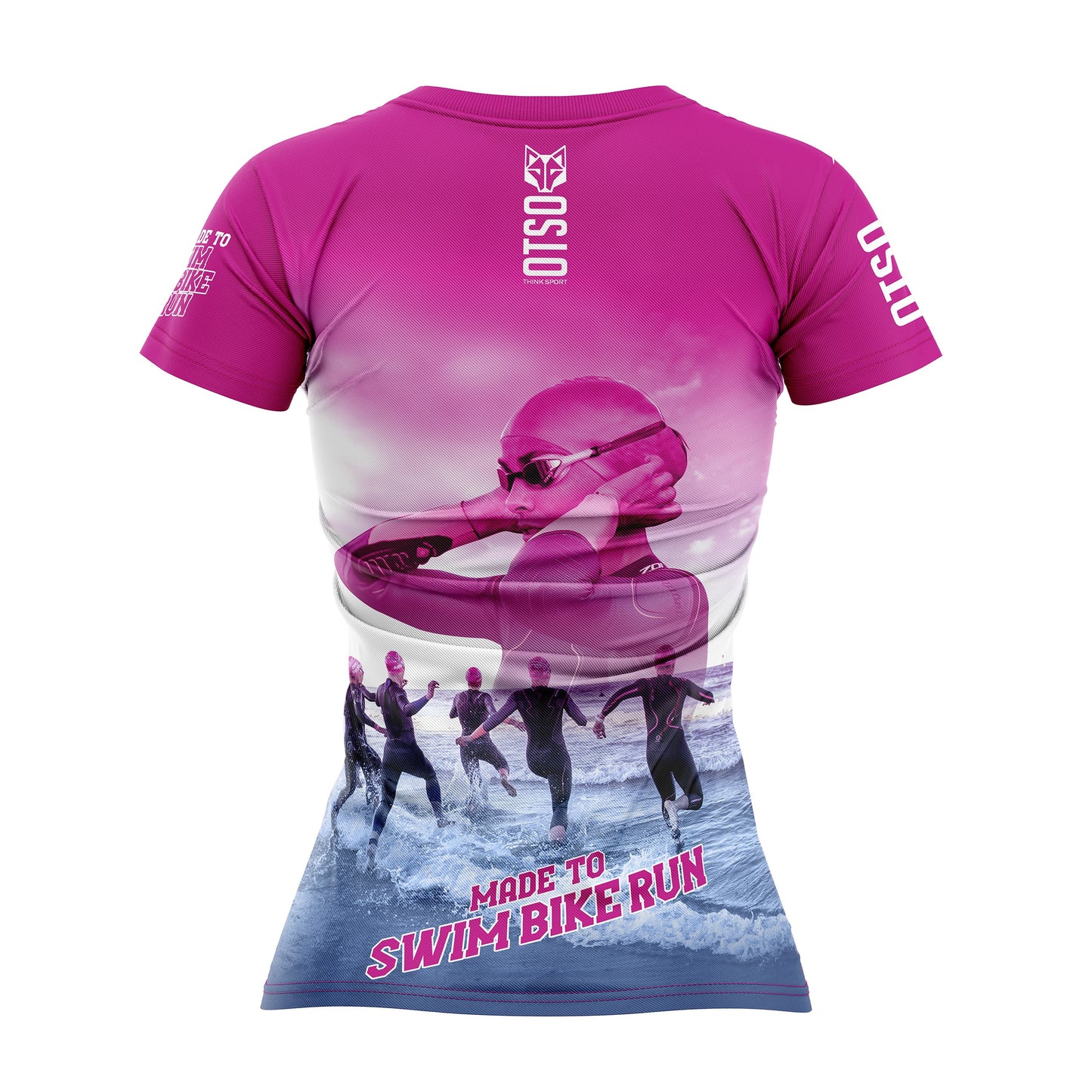 T-shirt manches courtes femme - Swim Bike Run (Outlet)