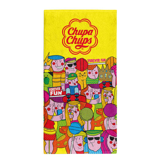 Tovallola de Microfibra - Chupa Chups Forever Fun
