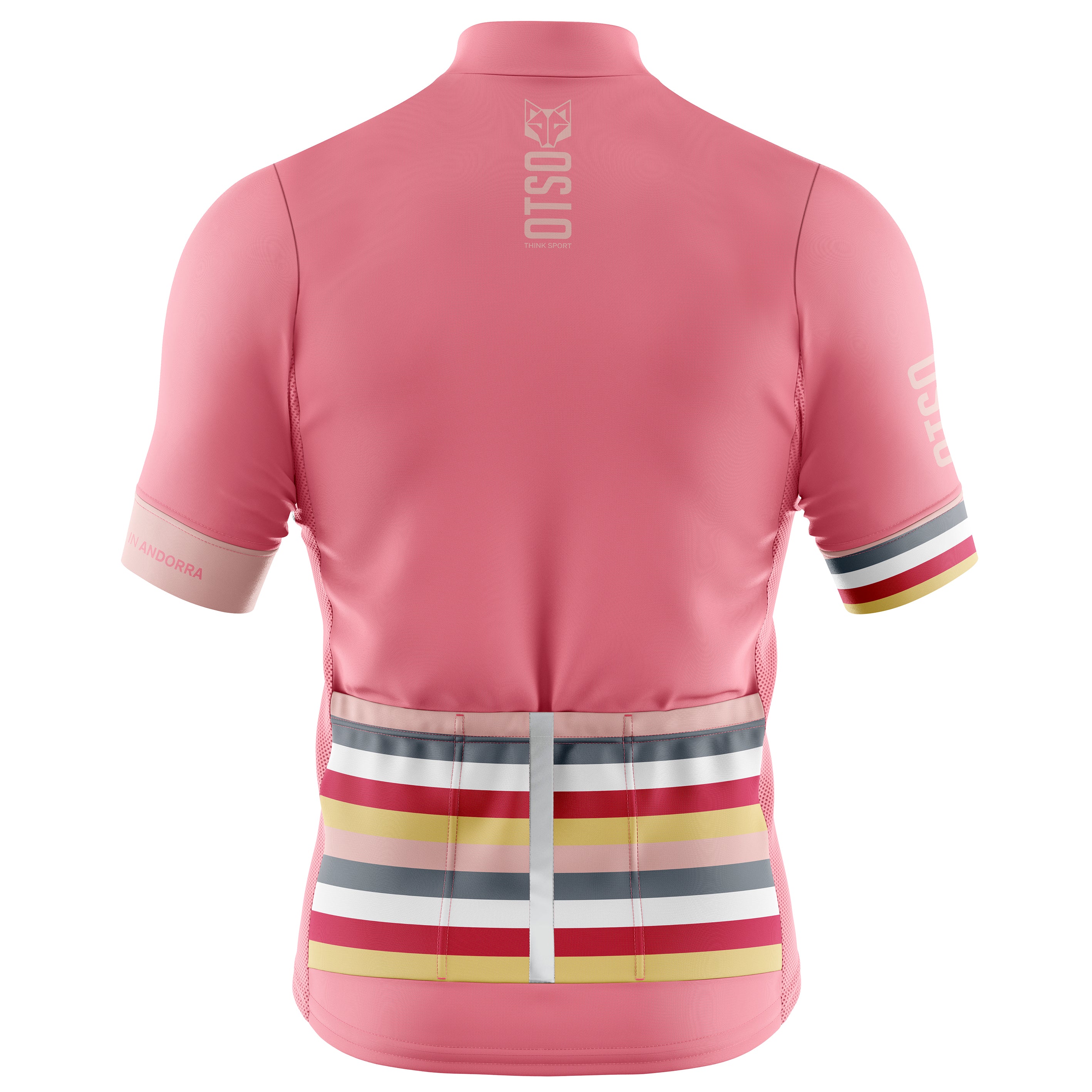 Mens pink deals cycling tops