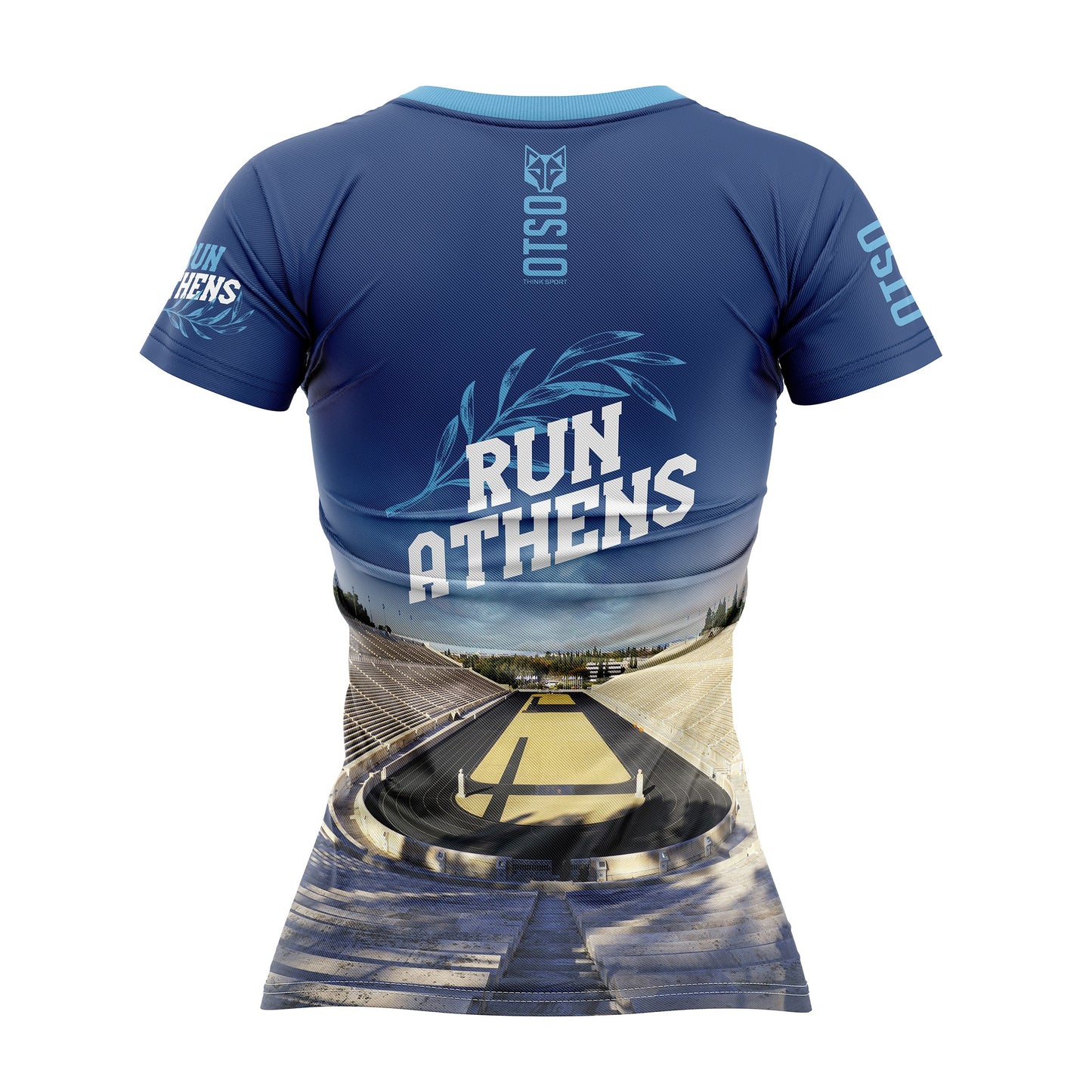 Camiseta manga corta mujer - Run Athens (Outlet)