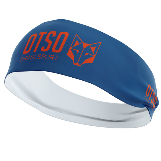 OTSO Sport Navy Blue / Fluo Orange Headband