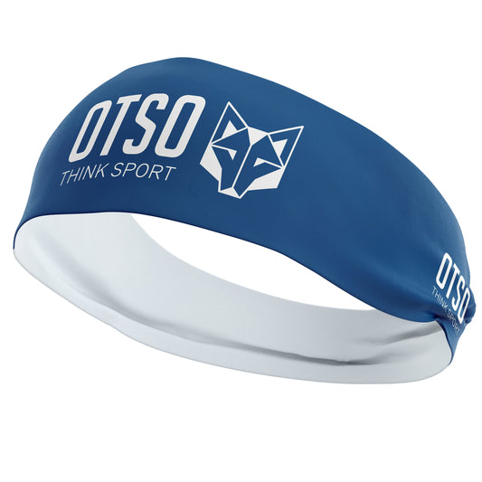 OTSO Sport Electric Blue / White Headband