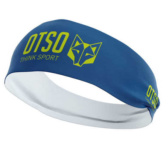 Cinta de cap - OTSO Sport Electric Blue / Fluo Yellow