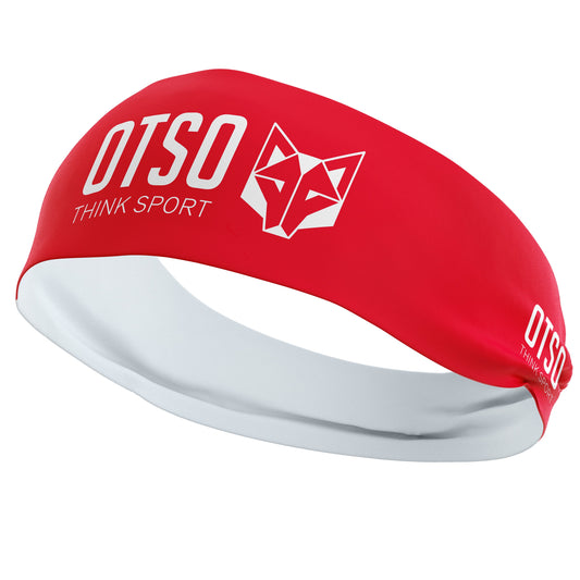 OTSO Sport Red / White Headband