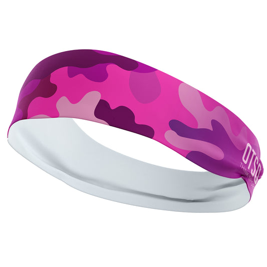 Cinta de cabeza - Camo Pink