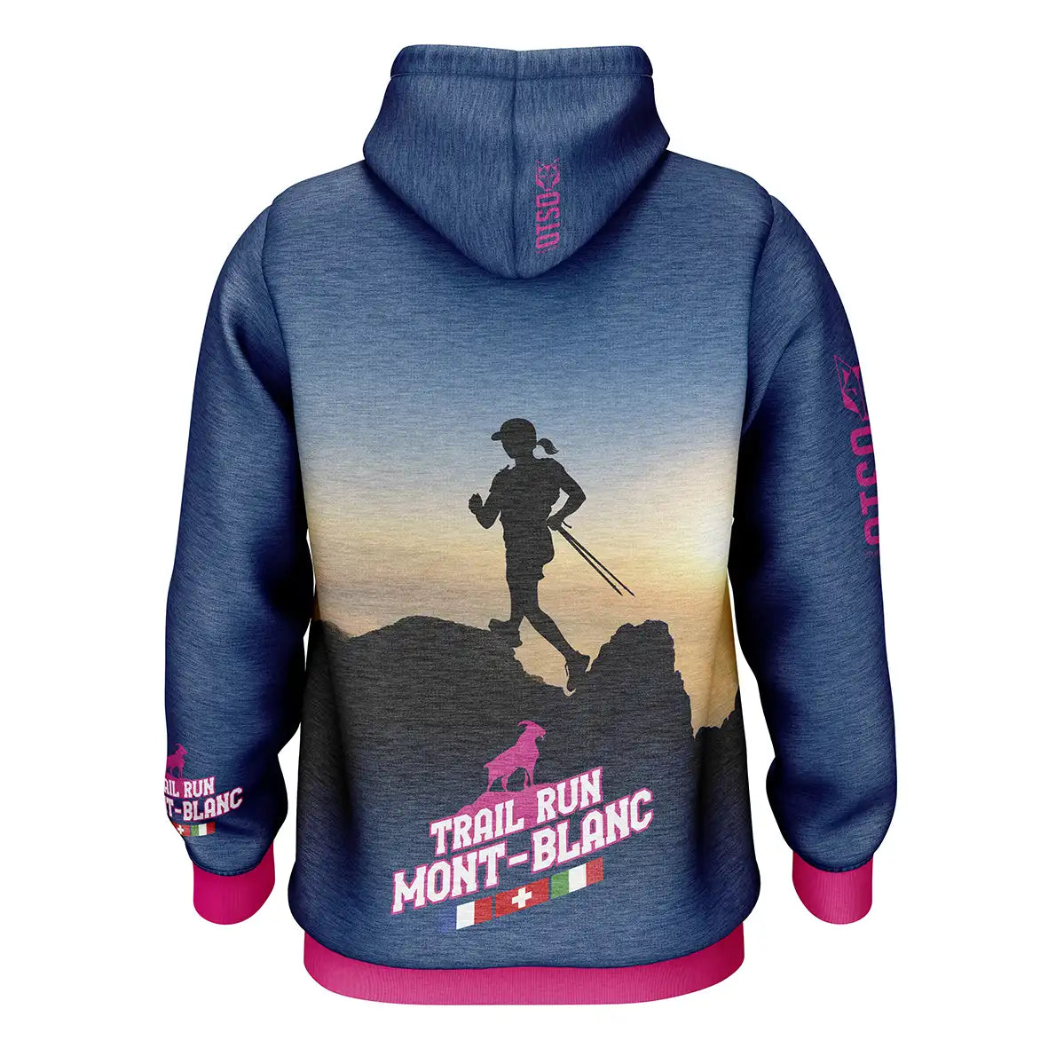 Sudadera - Trail Run Montblanc Pink (Outlet)