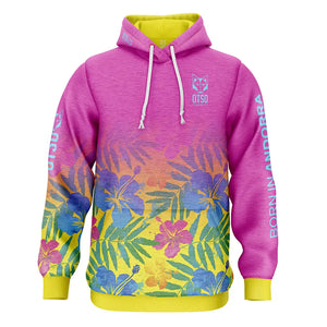 Sweat à capuche - Floral Pink (Outlet)