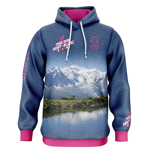 Hoodie - Trail Run Montblanc Pink (Outlet)