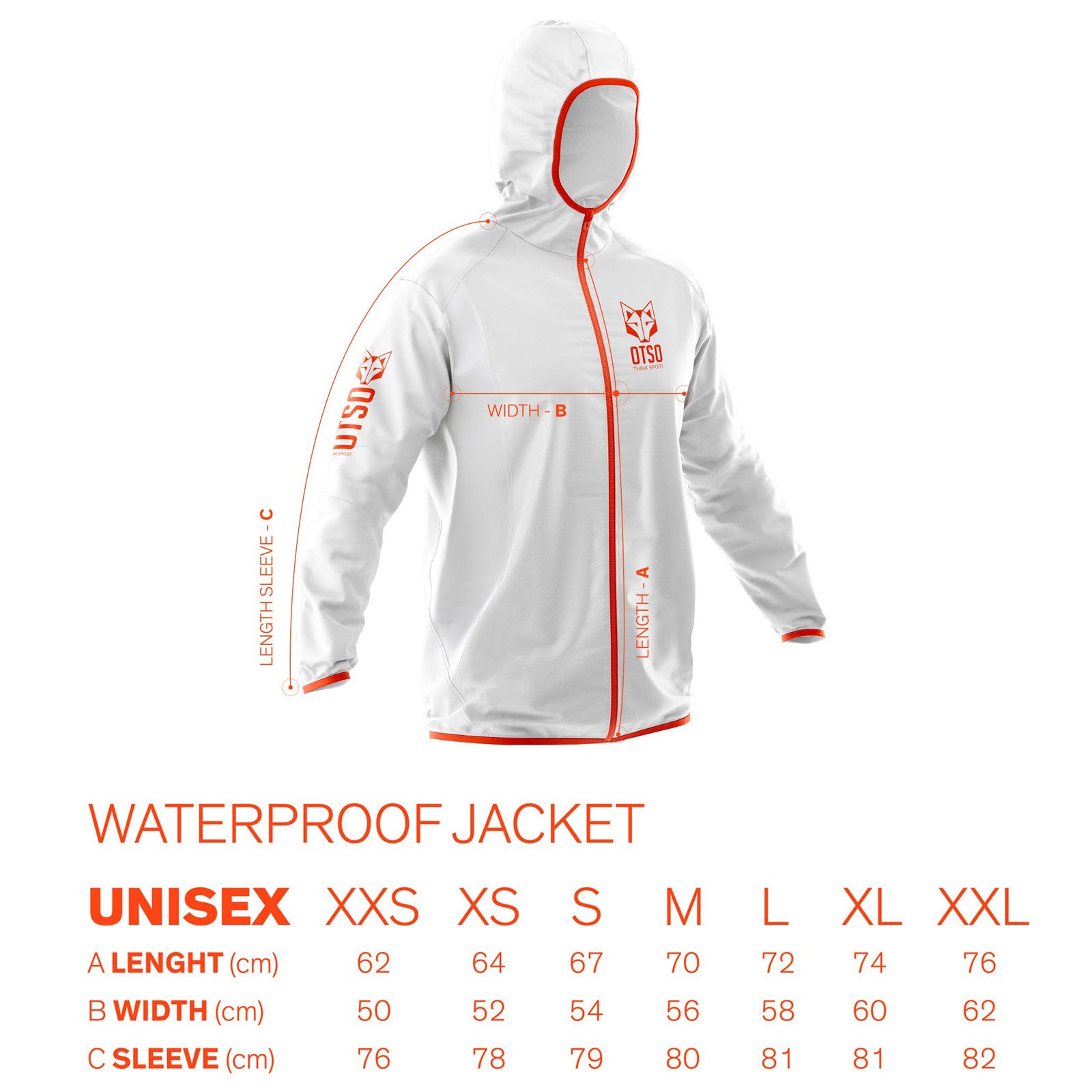 Full store waterproof jacket