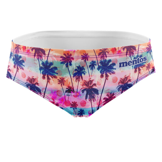 Men's swim briefs - Mentos Palms (Outlet)