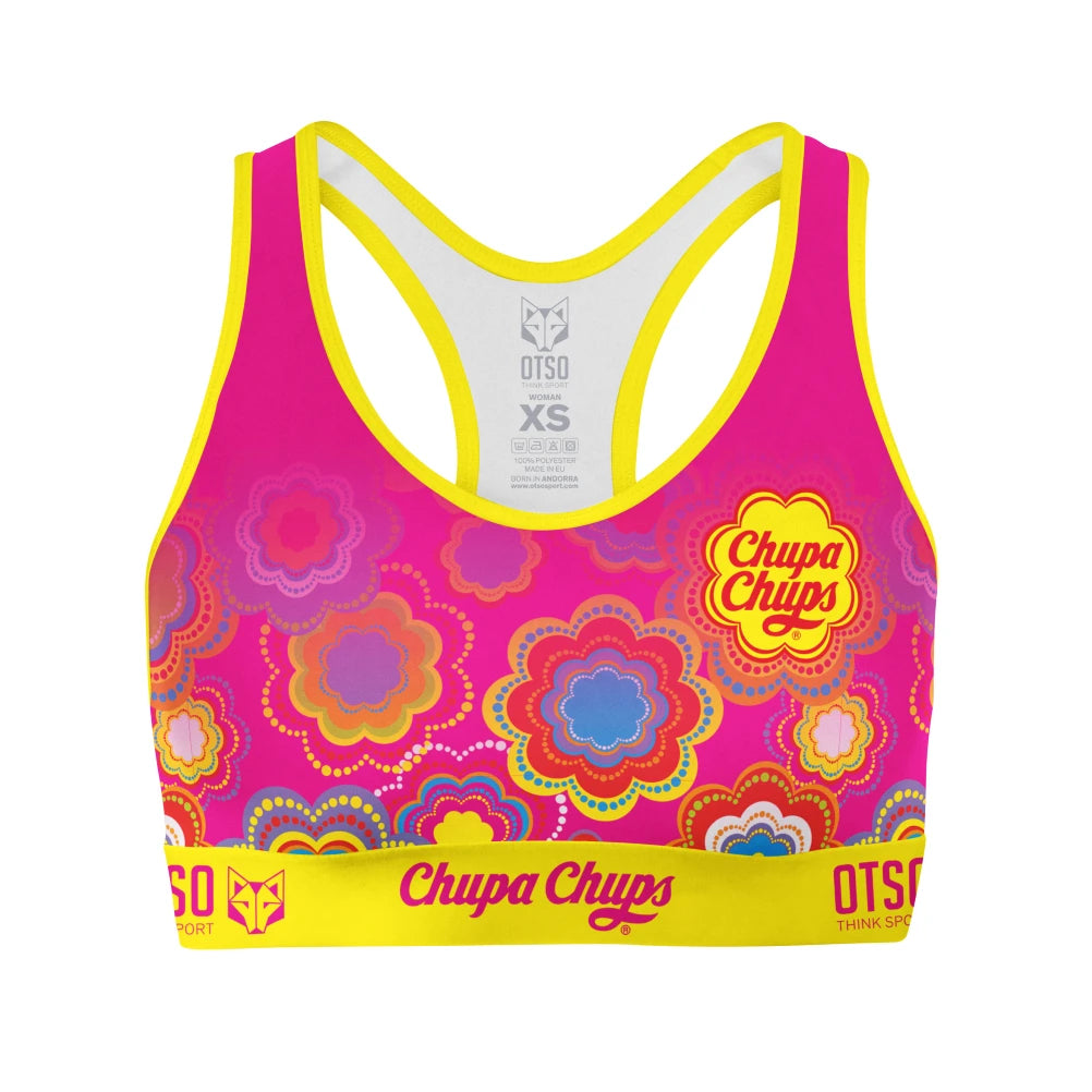 Haut de sport - Chupa Chups Floral Pink (Outlet)