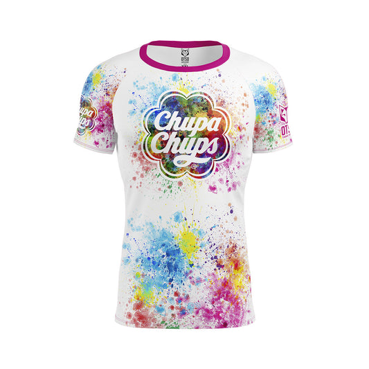 Short Sleeve T-shirt Man Chupa Chups Paint