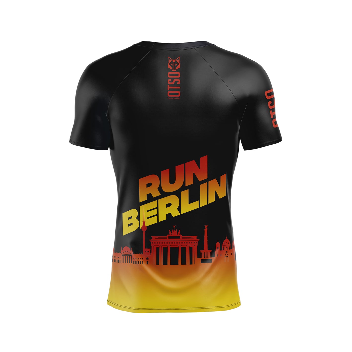 Camiseta Manga Corta Hombre Run Berlin (Outlet)