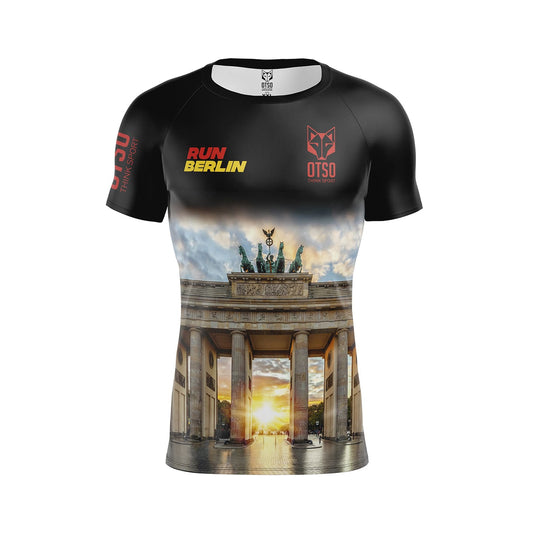 Run Berlin Men's Short Sleeve T-Shirt (Outlet)