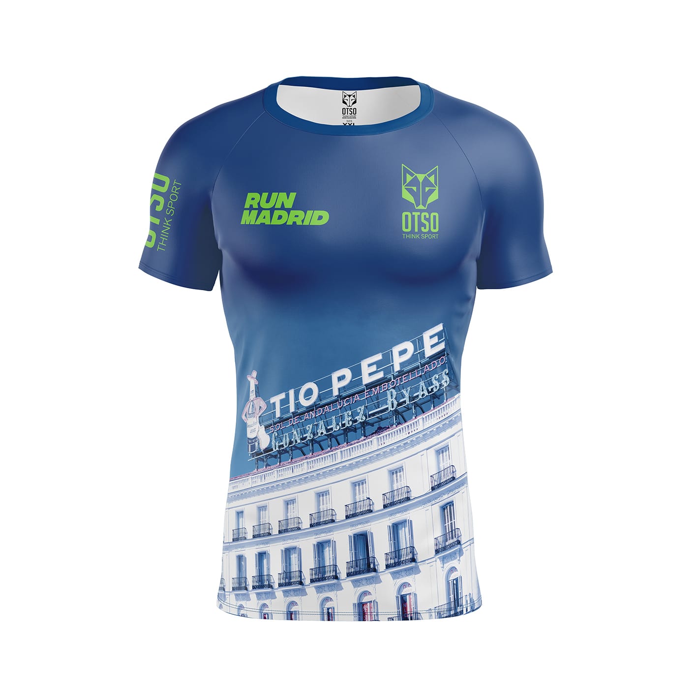 T-shirt manches courtes homme - Run Madrid Tio Pepe (Outlet)