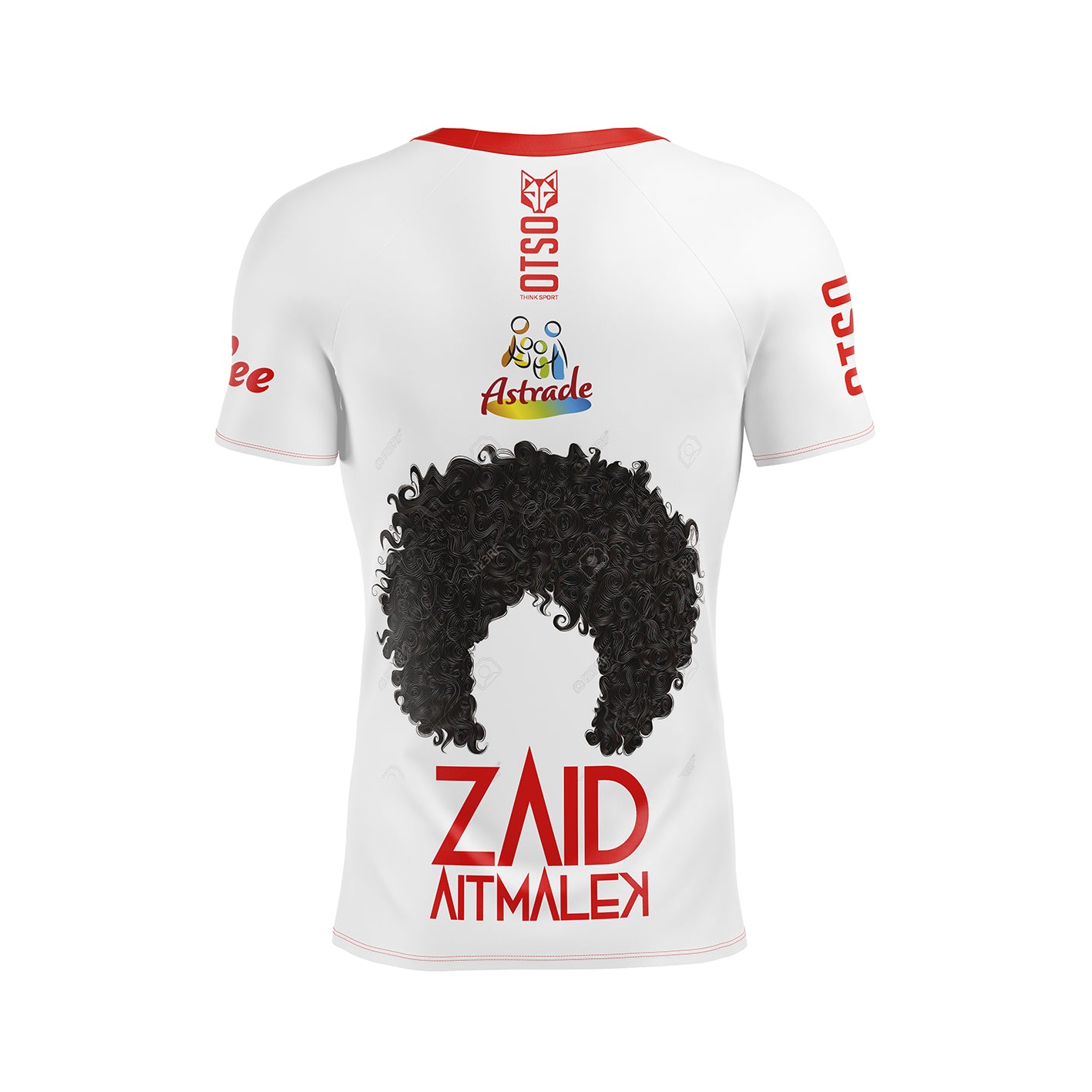 Camiseta masculina de manga curta Zaid & Astrade