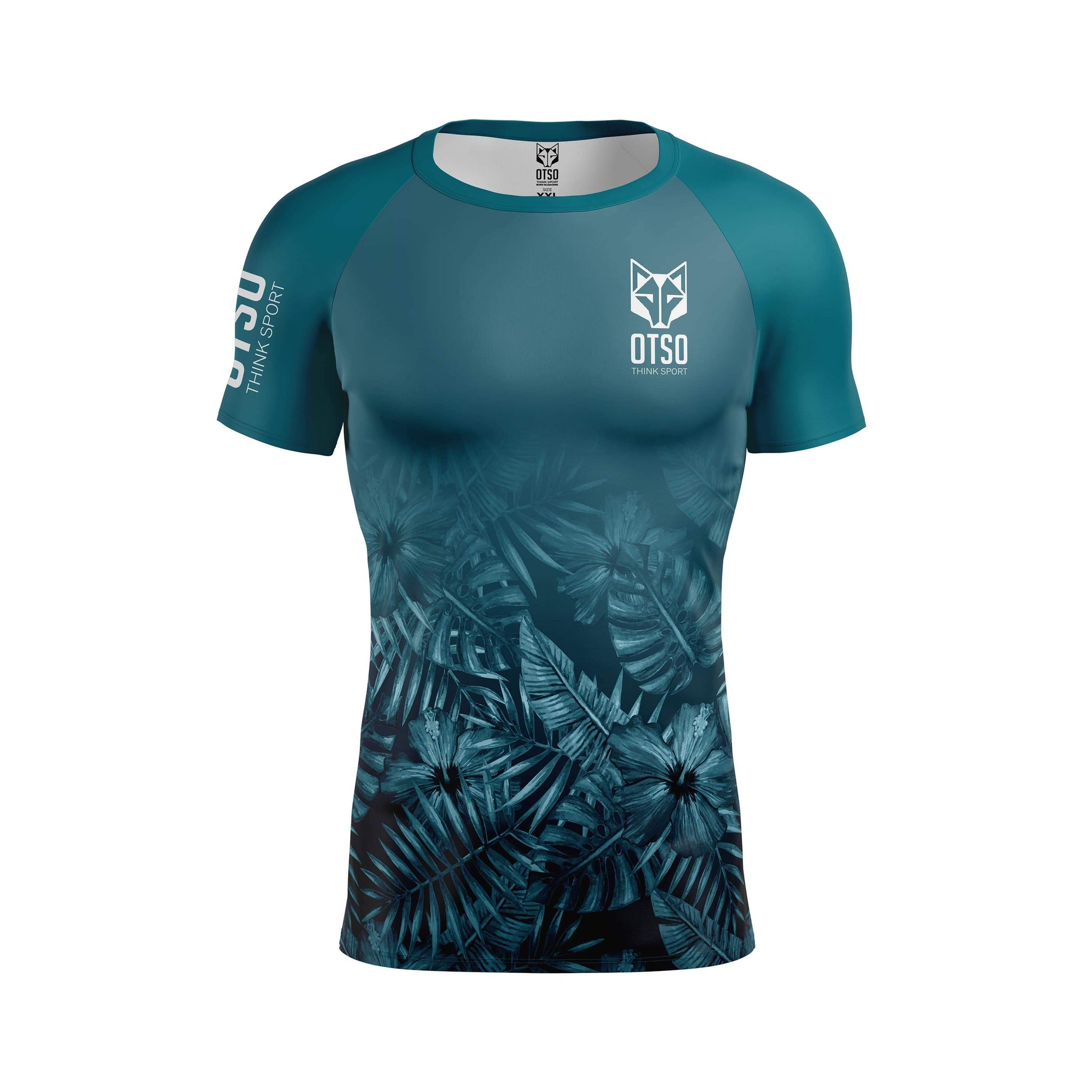 Camiseta manga corta hombre - Tropical Green (Outlet)