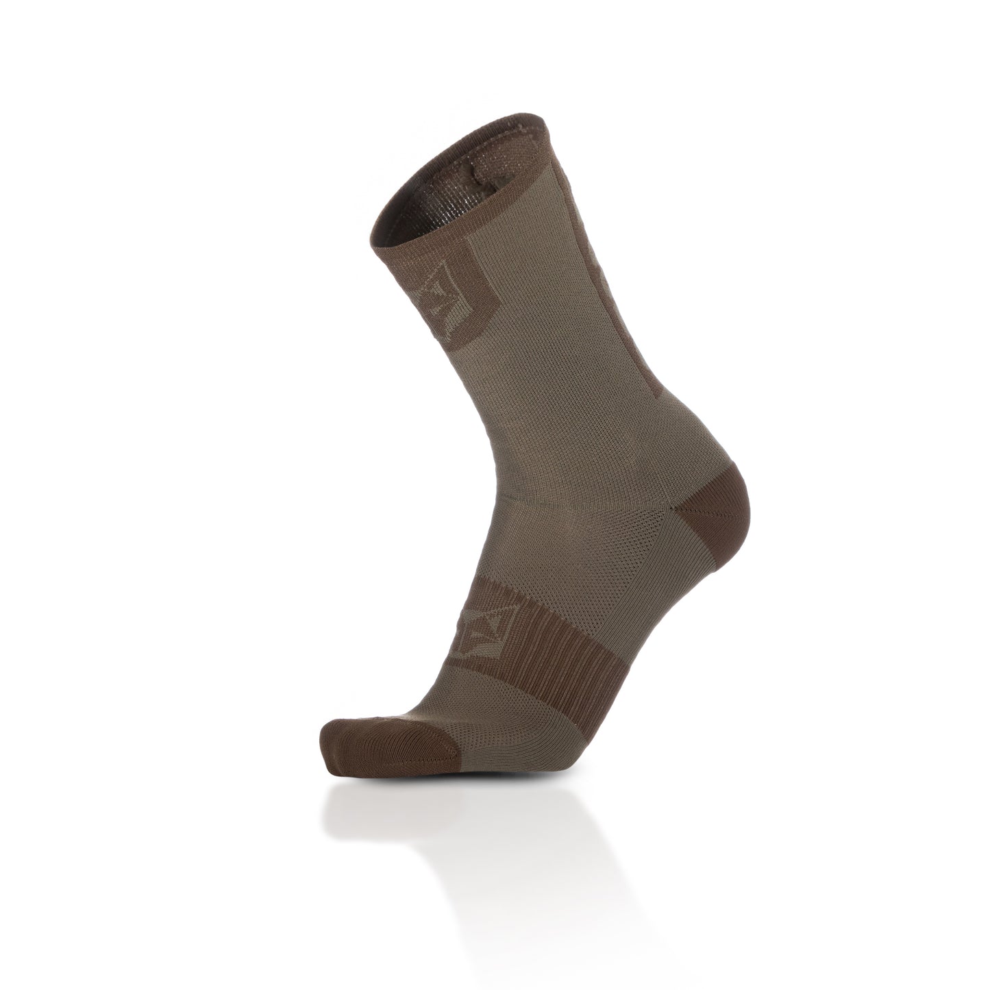 Calcetines de Ciclismo High Cut - Gold & Coffee (Outlet)
