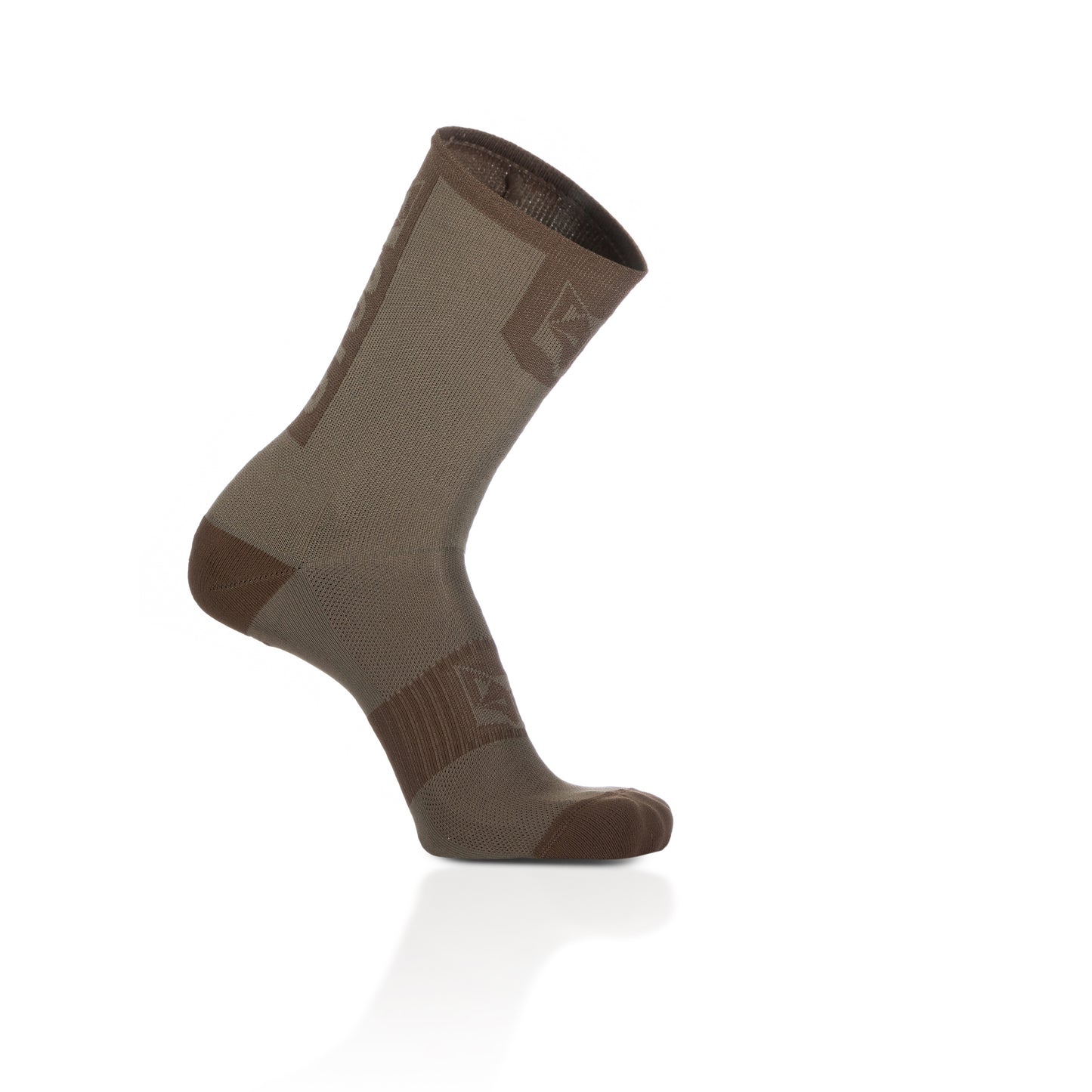 Calcetines de Ciclismo High Cut - Gold & Coffee (Outlet)