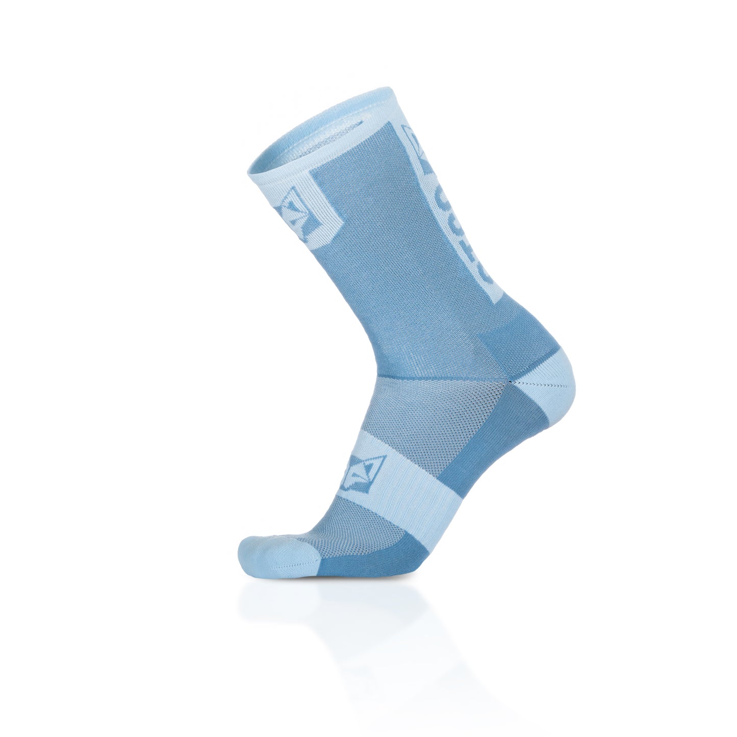 Calcetines de Ciclismo High Cut - Steel Blue & Turquoise (Outlet)